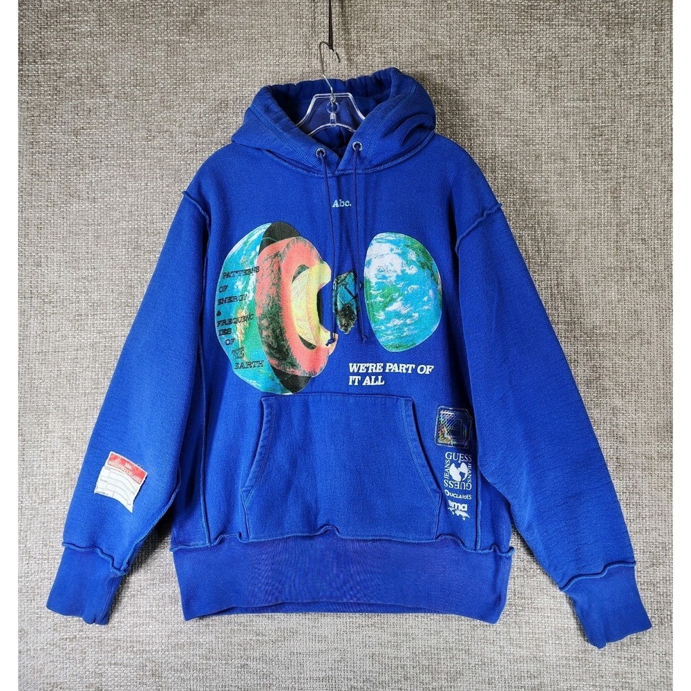 Advisory Board Crystals x Guess x Slam Jam‎ Hoodie Mens L We're Part of it All
